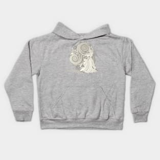 Dancing Celtic fairy Kids Hoodie